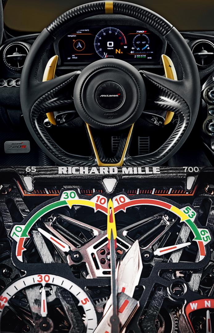 RICHARD MILLE RM 11-03 McLaren 自動上鍊飛返計時碼錶