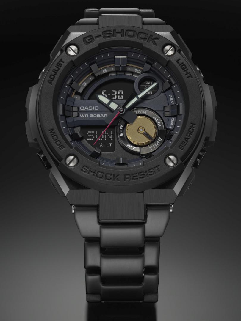 G-STEEL GST-200RBG-1A9以東京午夜為設計主題